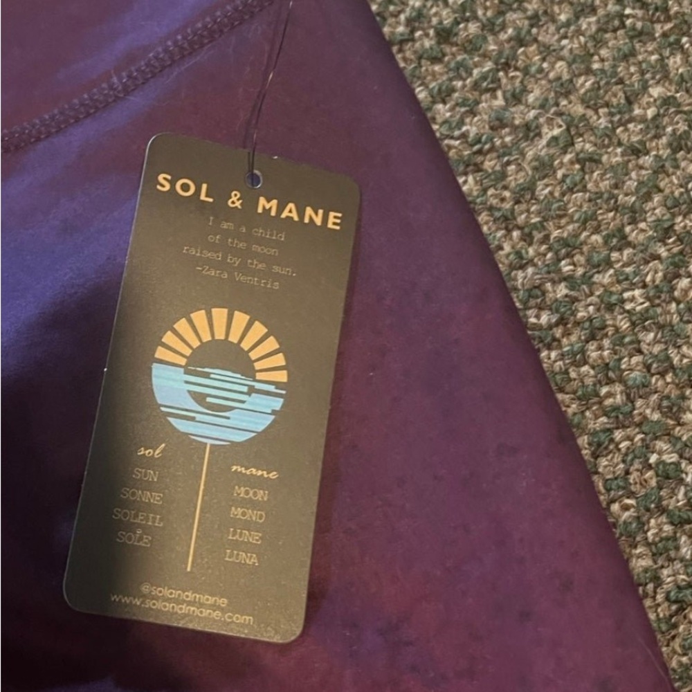 Sol & Mane Purple Garment
